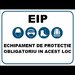 Placuta EIP echipament de protectie obligatoriu in acest loc